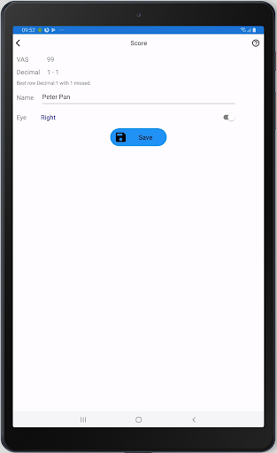 Tumbling E Chart - عکس برنامه موبایلی اندروید