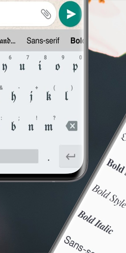 Fonts Keyboard - Fancy Text - عکس برنامه موبایلی اندروید