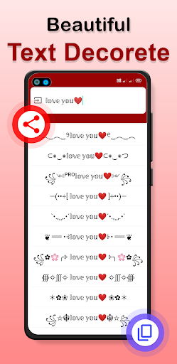 Fancy Text & Number Style App - Image screenshot of android app