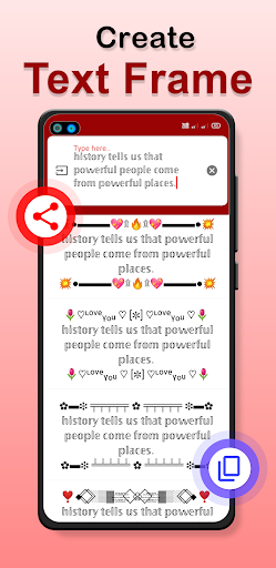 Fancy Text & Number Style App - Image screenshot of android app