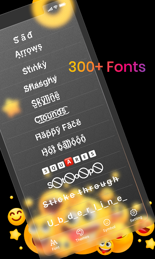 Font Keyboard: Text Fonts+ - Image screenshot of android app