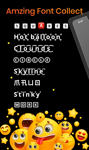 Font Keyboard: Text Fonts+ - Image screenshot of android app