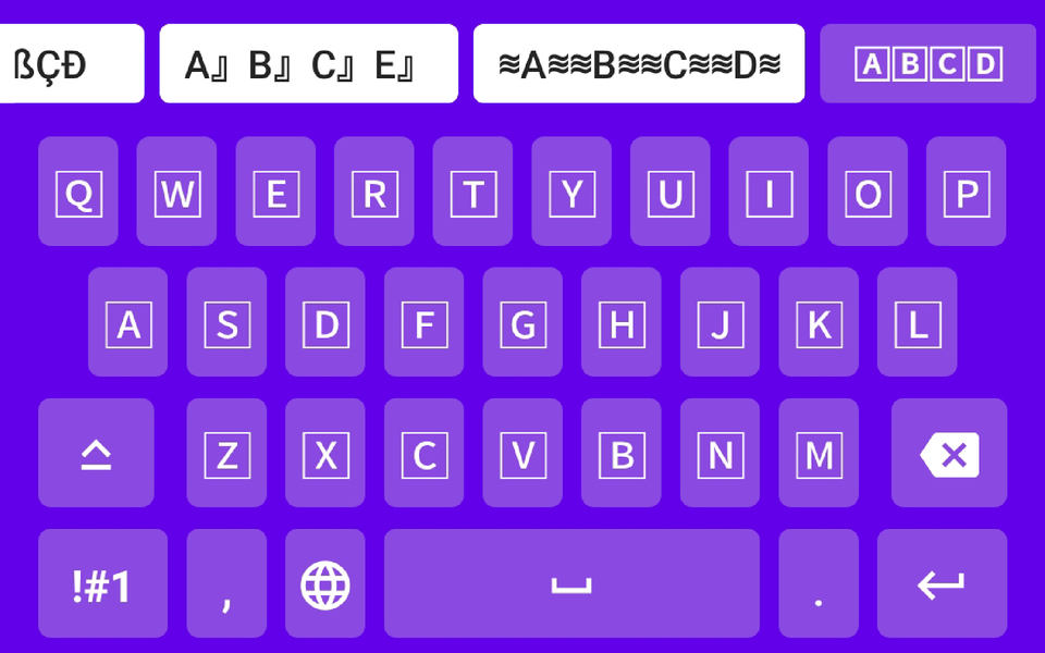 Aa Fonts Keyboard & Emoji - Image screenshot of android app