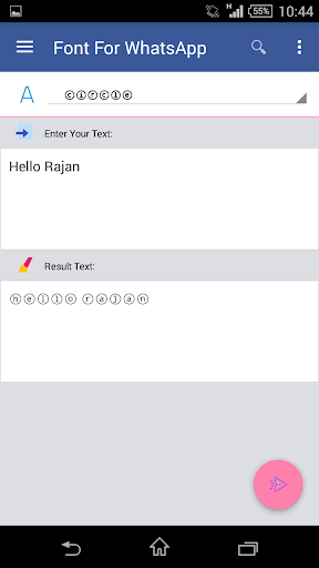 Stylish Fonts - Chat Style Txt - عکس برنامه موبایلی اندروید