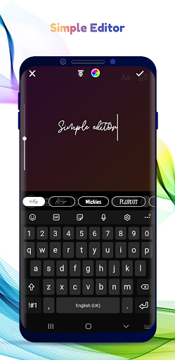 Story Fonts for Instagram - Image screenshot of android app