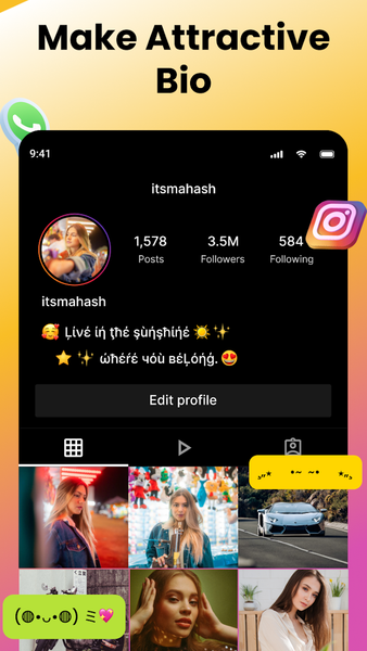 Font Keyboard - cute fonts art - عکس برنامه موبایلی اندروید