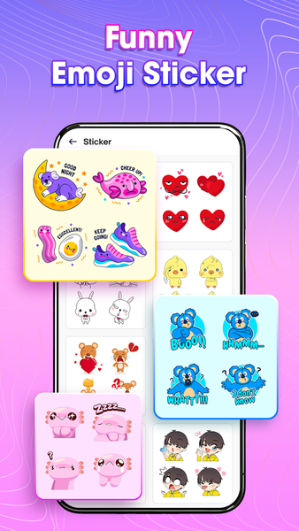 Keyboard Themes: Emoji Fonts - Image screenshot of android app