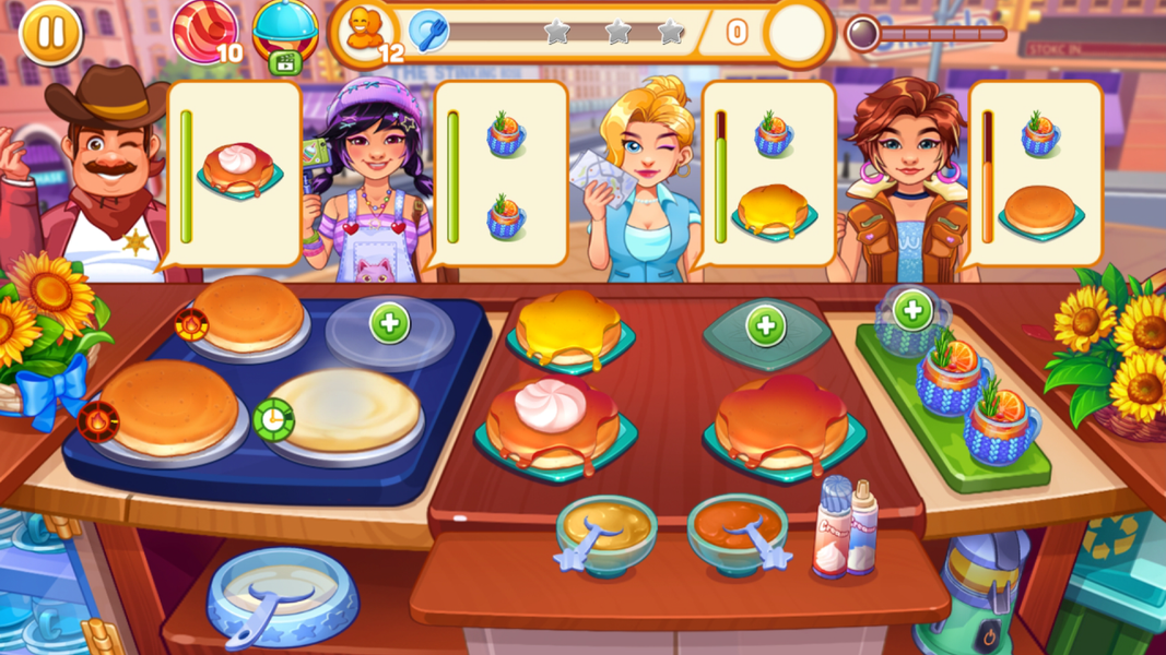 Cooking Town - Gameplay image of android game