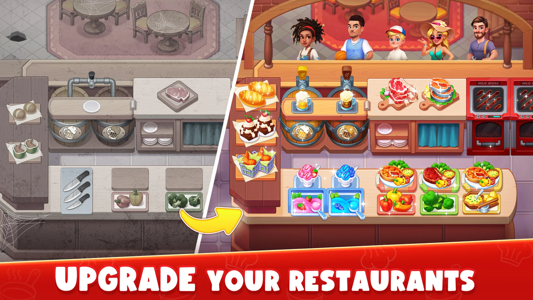 Cooking Tour: Restaurant Games - Gameplay image of android game