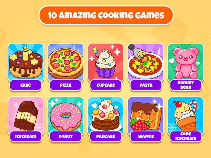 Food Maker Cooking Games - Gameplay image of android game