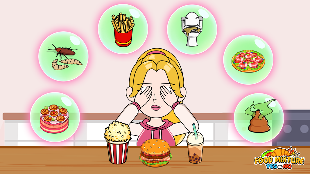 Food Mixture: Yes Or No - Gameplay image of android game