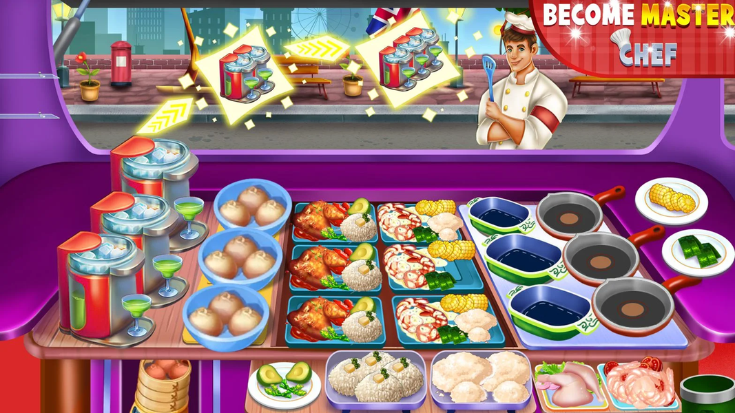 Food truck Empire Cooking Game - Image screenshot of android app