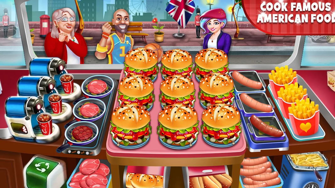 Food truck Empire Cooking Game - Image screenshot of android app