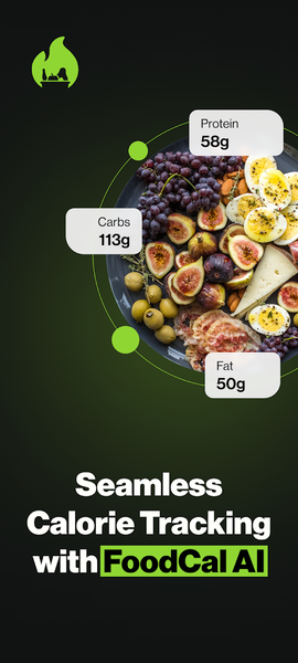 FoodCal AI - عکس برنامه موبایلی اندروید