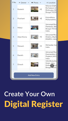 Record Book Excel RegisterBook - Image screenshot of android app