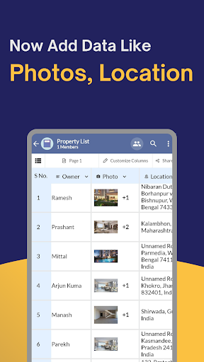 Record Book Excel RegisterBook - Image screenshot of android app