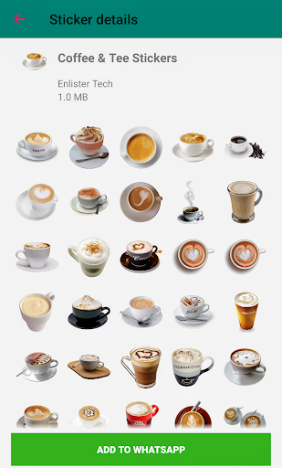 WAStickers Yummy Food Stickers - Image screenshot of android app
