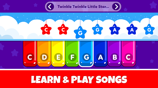 Baby Music : Rhymes, Songs, Animal Sounds & Games - عکس بازی موبایلی اندروید