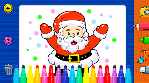 Christmas Coloring Games - Image screenshot of android app