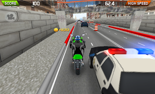 MOTO Furious HD - Gameplay image of android game