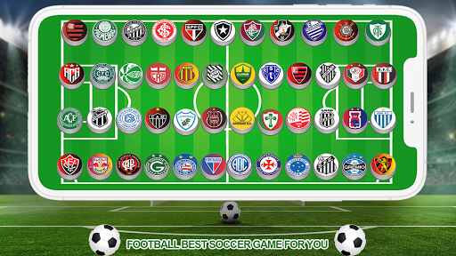Campeonato brasileiro –Futebol - Gameplay image of android game