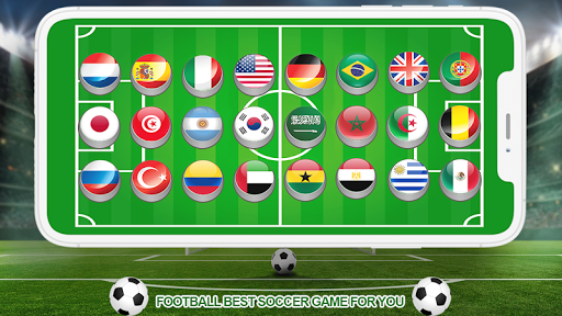 air soccer ball :football game - Gameplay image of android game