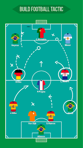 Football Squad Builder - Image screenshot of android app