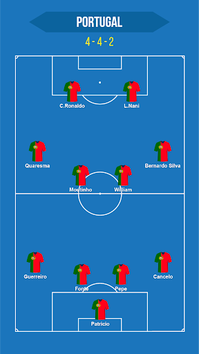 Football Squad Builder - Image screenshot of android app