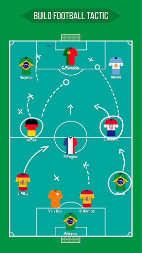 Football Squad Builder - Image screenshot of android app