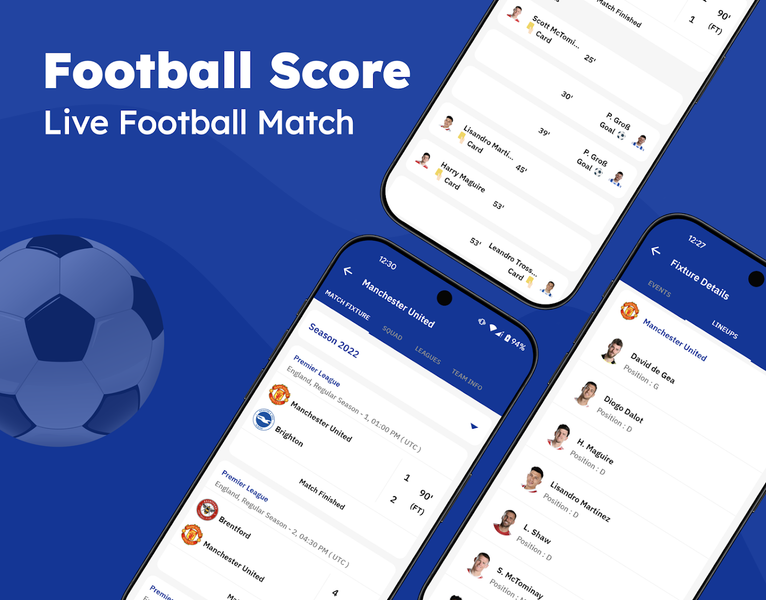 Live Football - Match Score - عکس برنامه موبایلی اندروید