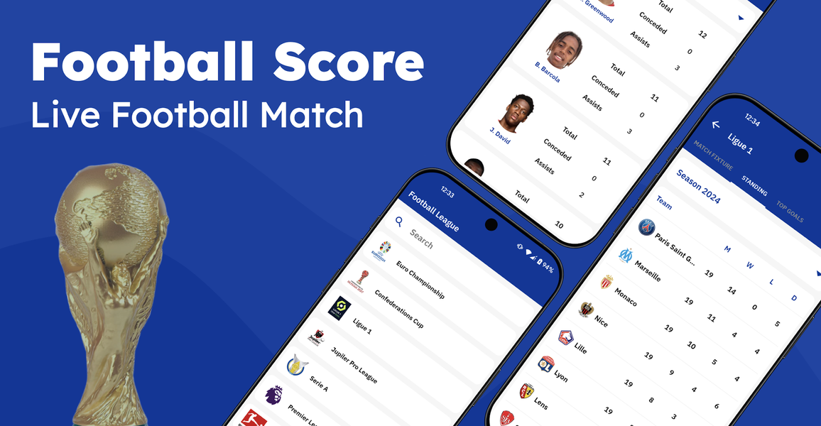 Live Football - Match Score - عکس برنامه موبایلی اندروید