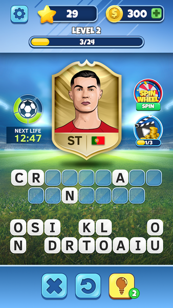 Football Quiz! Ultimate Trivia - Gameplay image of android game