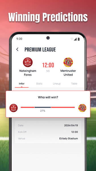 All Football Live Score - عکس برنامه موبایلی اندروید