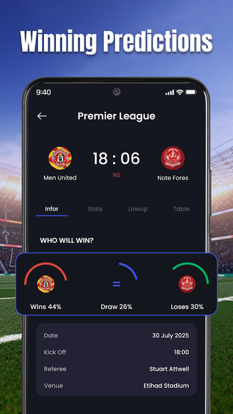 All Football Live Score - عکس برنامه موبایلی اندروید