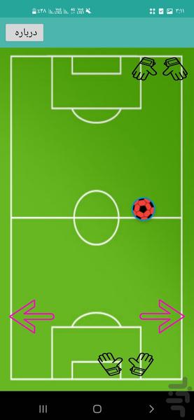 فوتبال دستی - Gameplay image of android game
