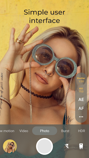 Footej Camera - PRO HD Camera - Image screenshot of android app