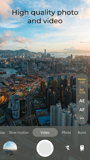 Footej Camera - PRO HD Camera - Image screenshot of android app