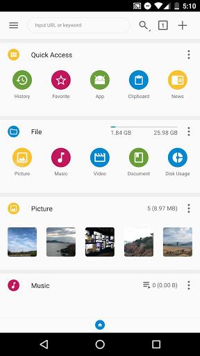 FV File Explorer - عکس برنامه موبایلی اندروید