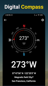 Compass - Accurate & Digital - Image screenshot of android app