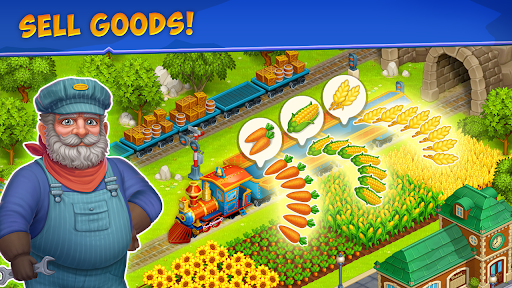 Cartoon city 2 farm town story - Gameplay image of android game