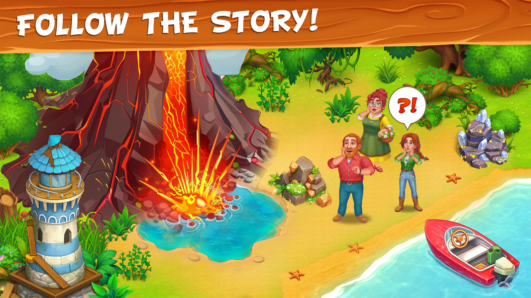 Farm Town: Family Farming - عکس بازی موبایلی اندروید