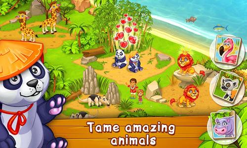 Farm Zoo: Bay Island Village - عکس بازی موبایلی اندروید
