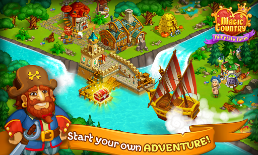 Magic City: fairy farm - Gameplay image of android game