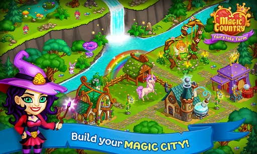 Magic City: fairy farm - Gameplay image of android game