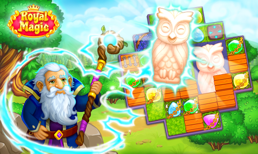 Match3 Magic: Prince unicorn lovely story quest - عکس بازی موبایلی اندروید