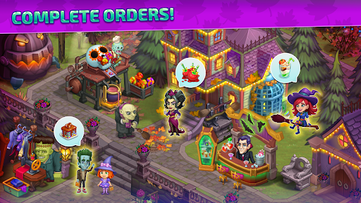 Halloween Farm: Monster Family - Gameplay image of android game