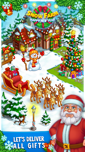 Snow Farm - Santa Family story - Gameplay image of android game