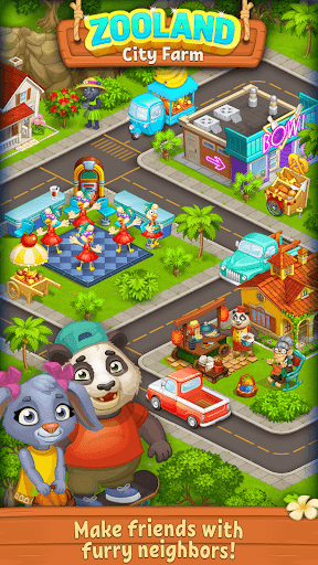 Farm Zoo: Happy Day in Animal Village and Pet City - Gameplay image of android game