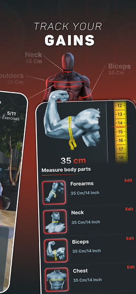 ForcaFit - Home & Gym Workout - عکس برنامه موبایلی اندروید