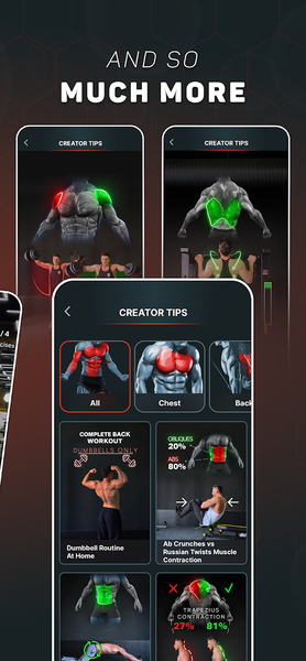 ForcaFit - Home & Gym Workout - عکس برنامه موبایلی اندروید